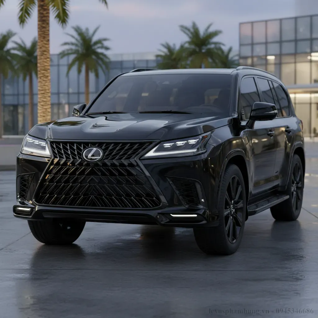 Review Lexus LX600 2026: Đánh Giá Chi Tiết Mẫu SUV Hạng Sang Mới Nhất 12 Thiết kế ngoại thất Lexus LX600 2026 mạnh mẽ và uy quyền