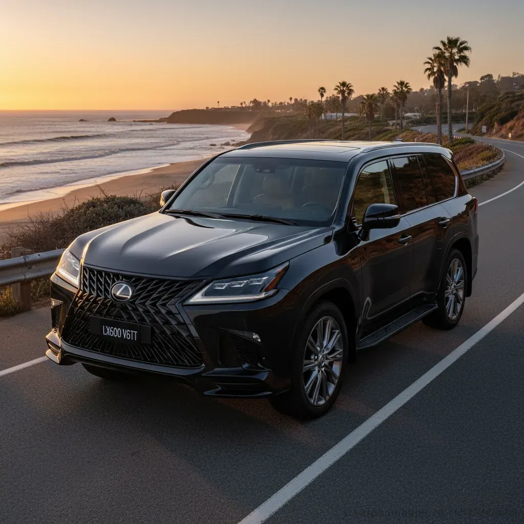 Động cơ V6 tăng áp kép mạnh mẽ của Lexus LX600 2026