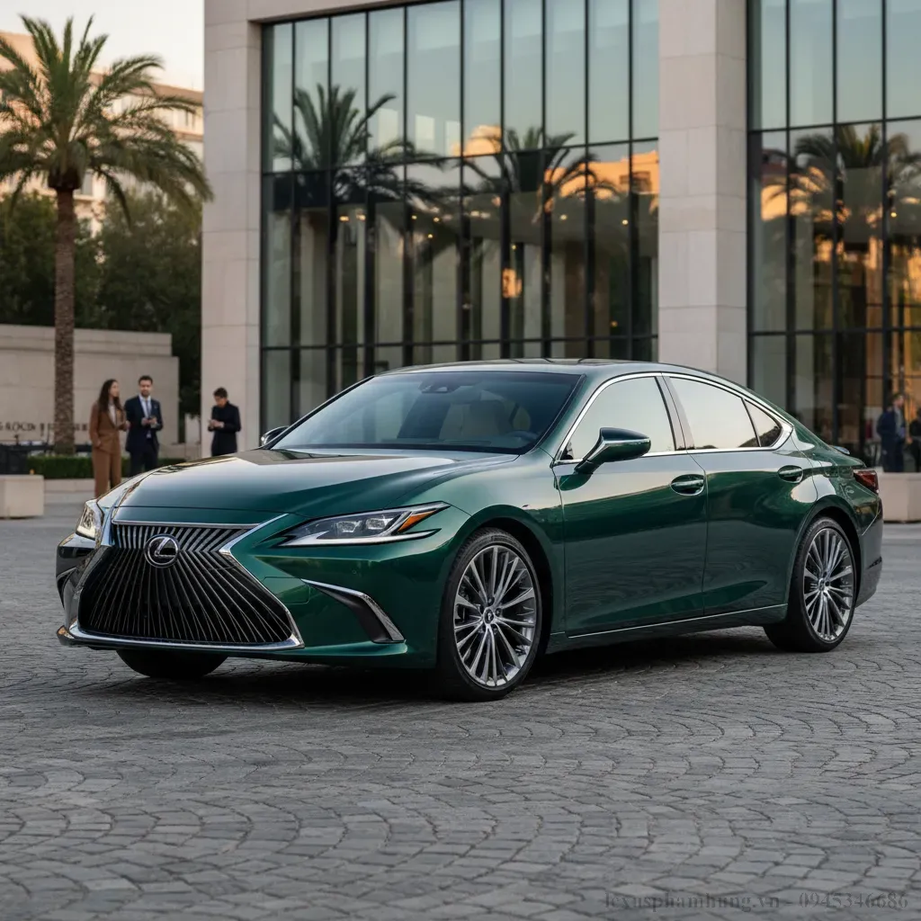 Lexus ES 2026 với thiết kế ngoại thất tinh tế và hiện đại