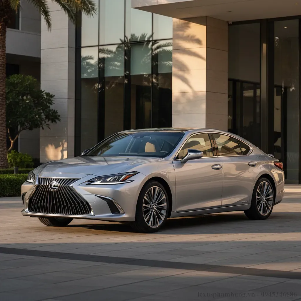 Lexus ES 2026 với thiết kế ngoại thất tinh tế sang trọng và hiện đại