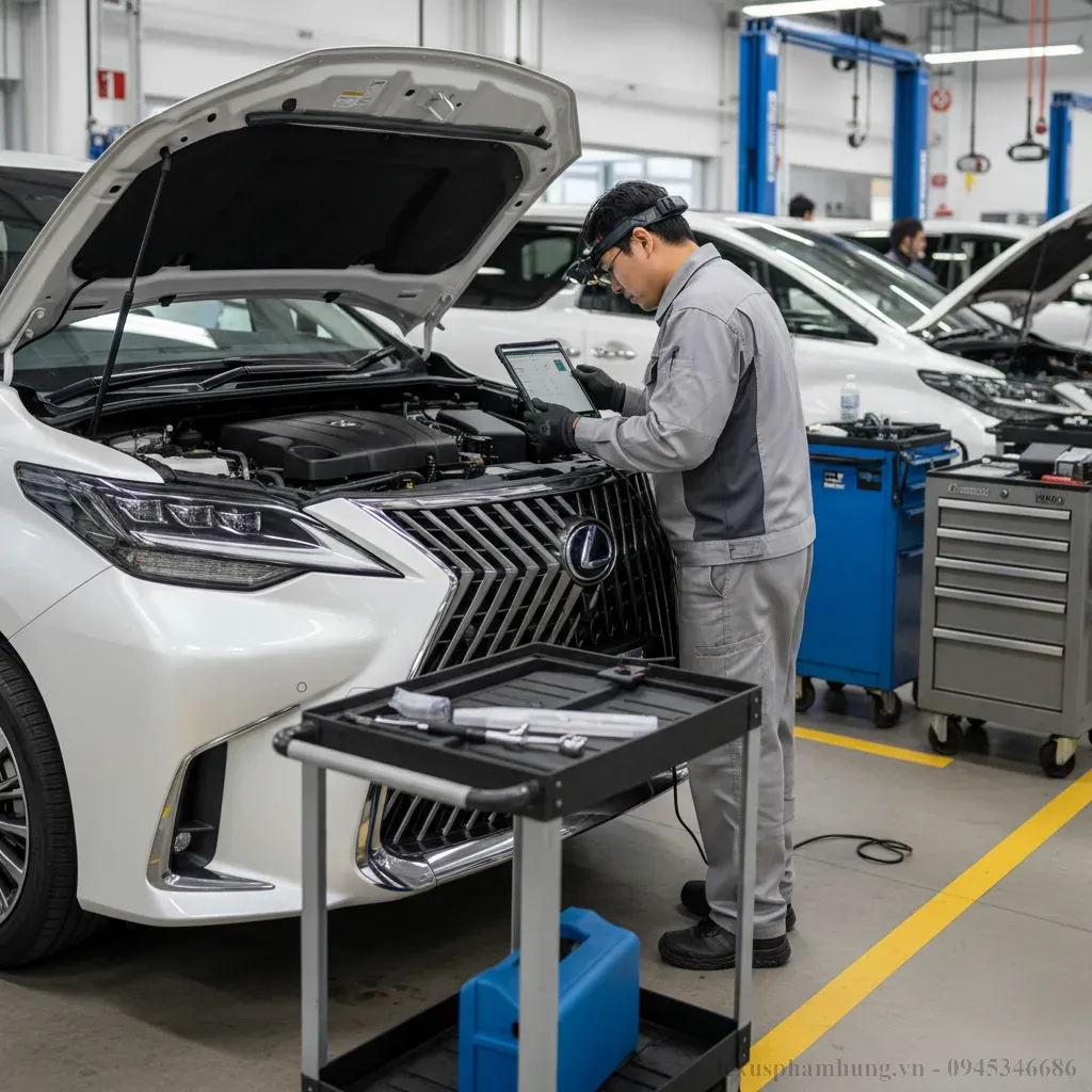 Đảm bảo chất lượng và bảo hành chính hãng khi mua Lexus LM 500h