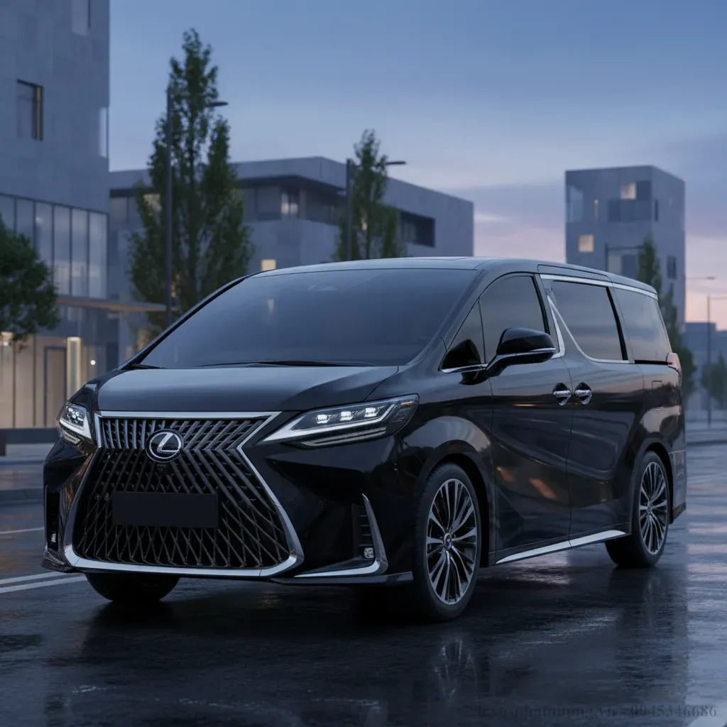 Thiết kế ngoại thất uy nghi v&agrave; đẳng cấp của Lexus LM 2026