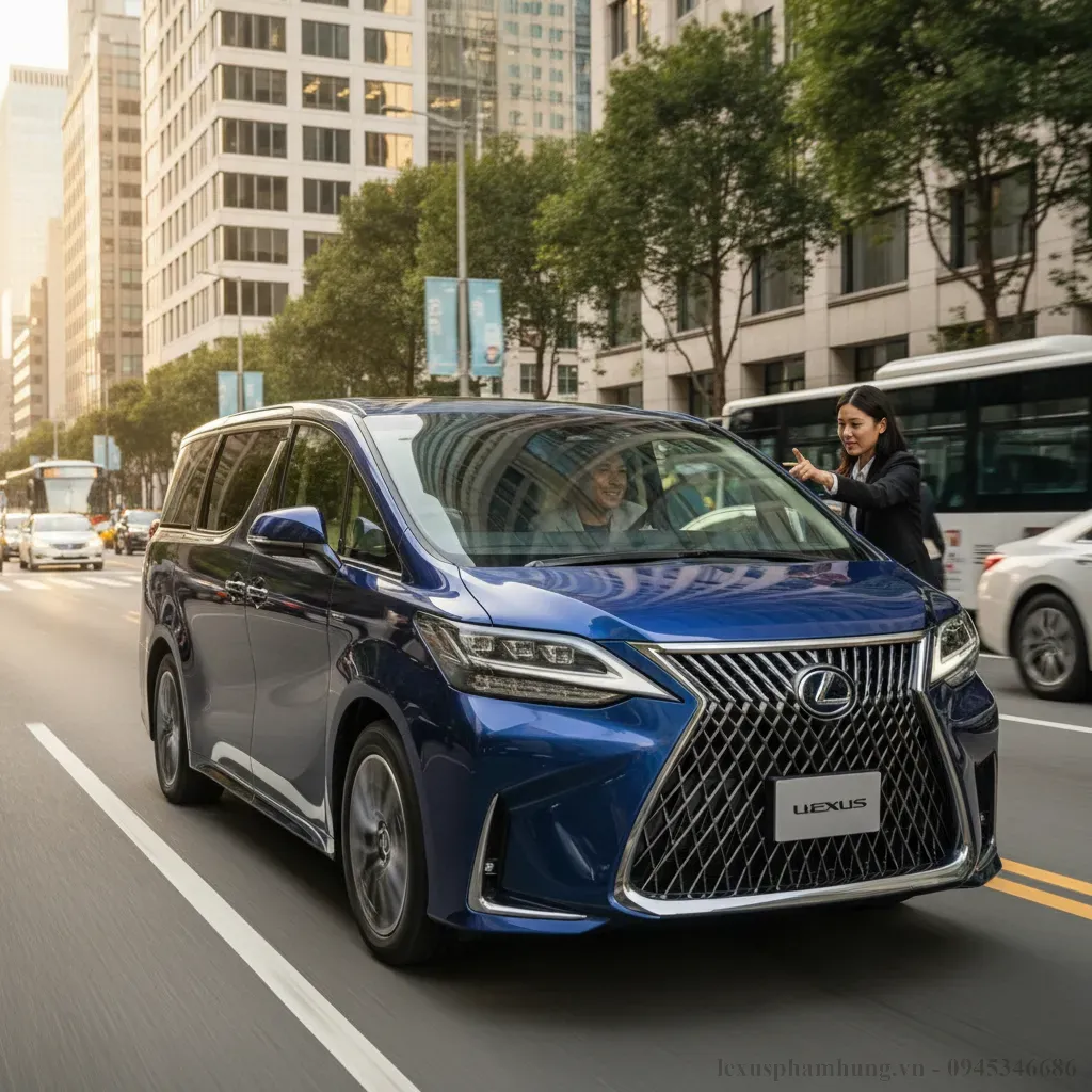 Trải nghiệm l&aacute;i thử Lexus LM 500h tại đại l&yacute; ch&iacute;nh h&atilde;ng